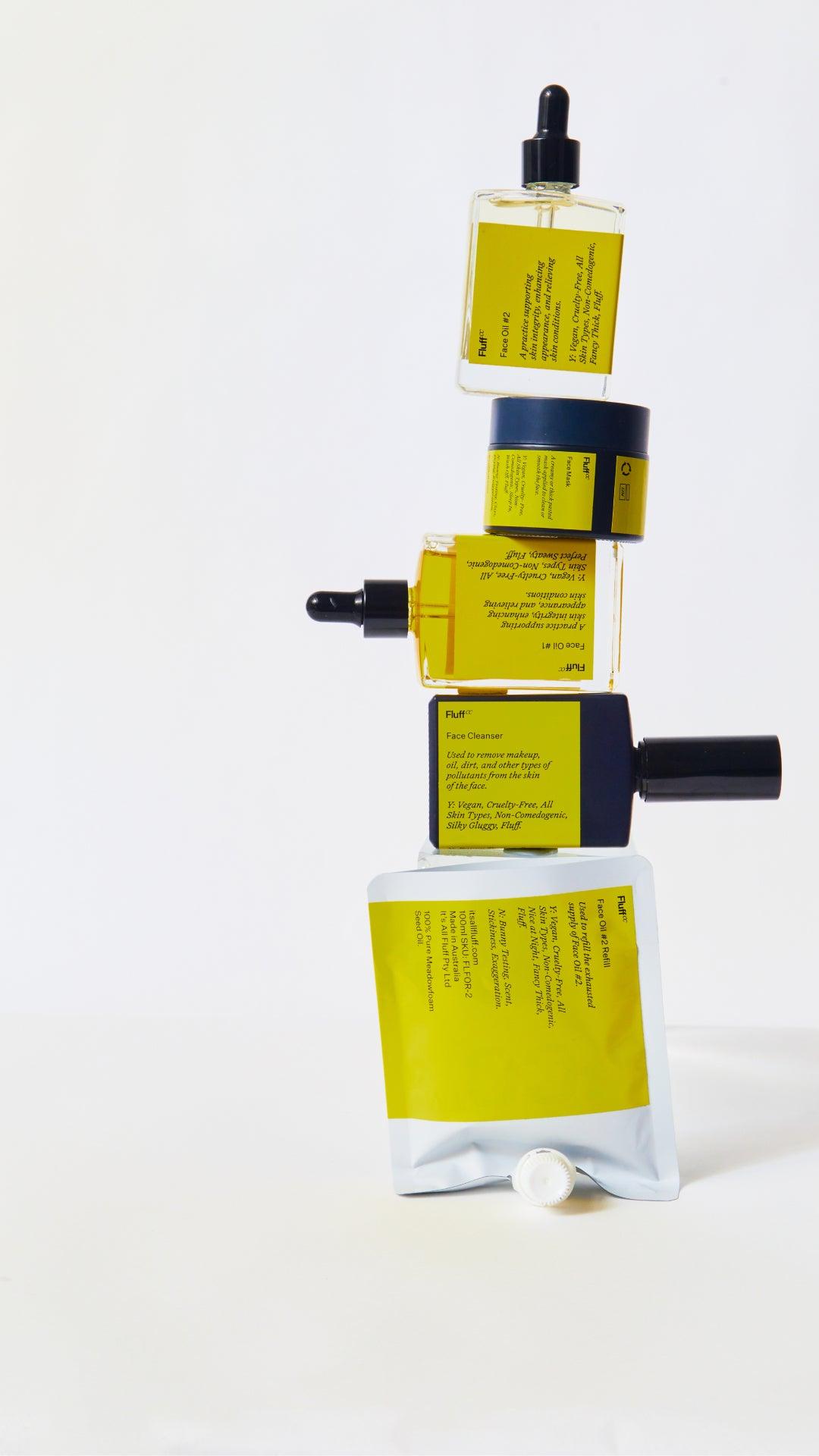 Reduce, Refill & Reuse, Recycle. – Fluff