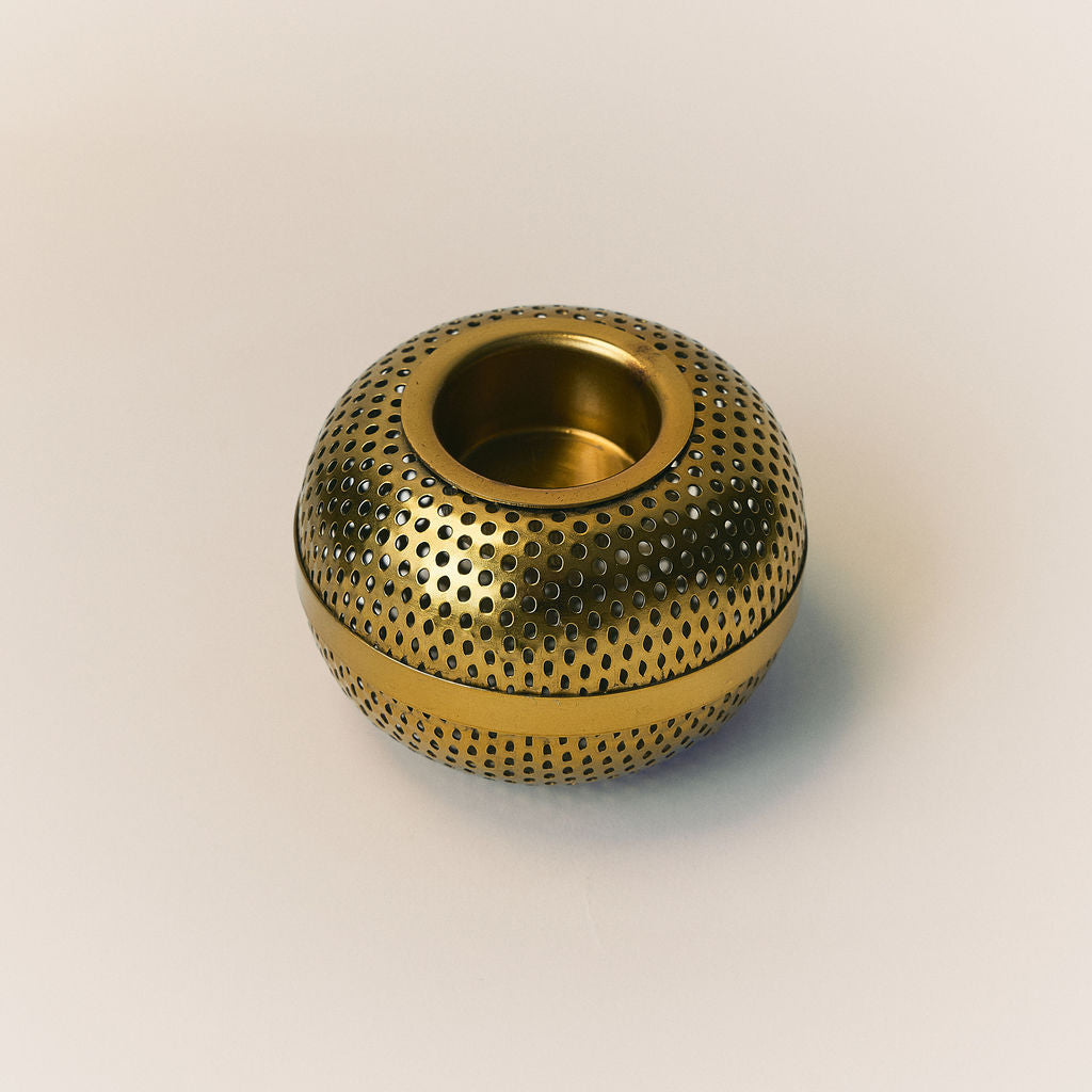 Vintage Louise Roe Brass Tealight Holder