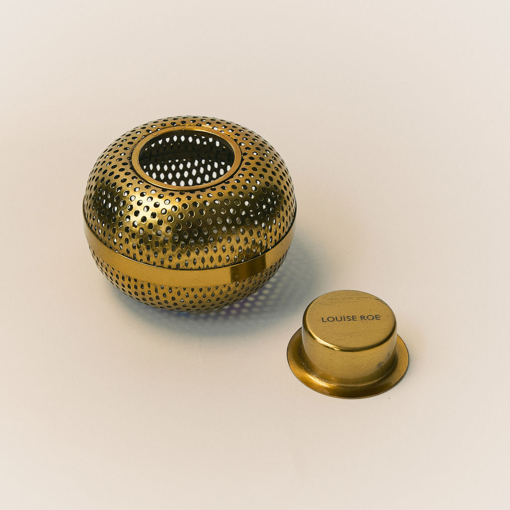 Vintage Louise Roe Brass Tealight Holder