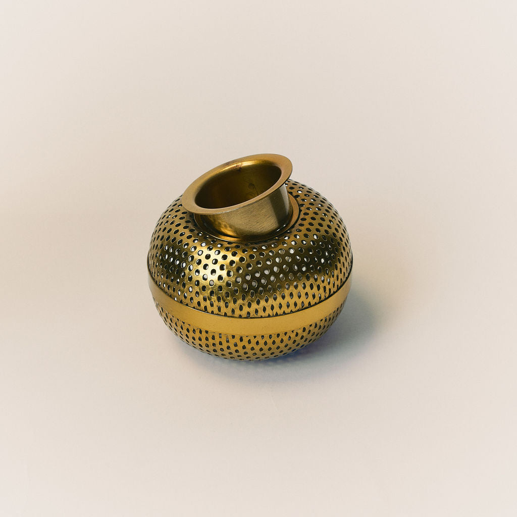 Vintage Louise Roe Brass Tealight Holder