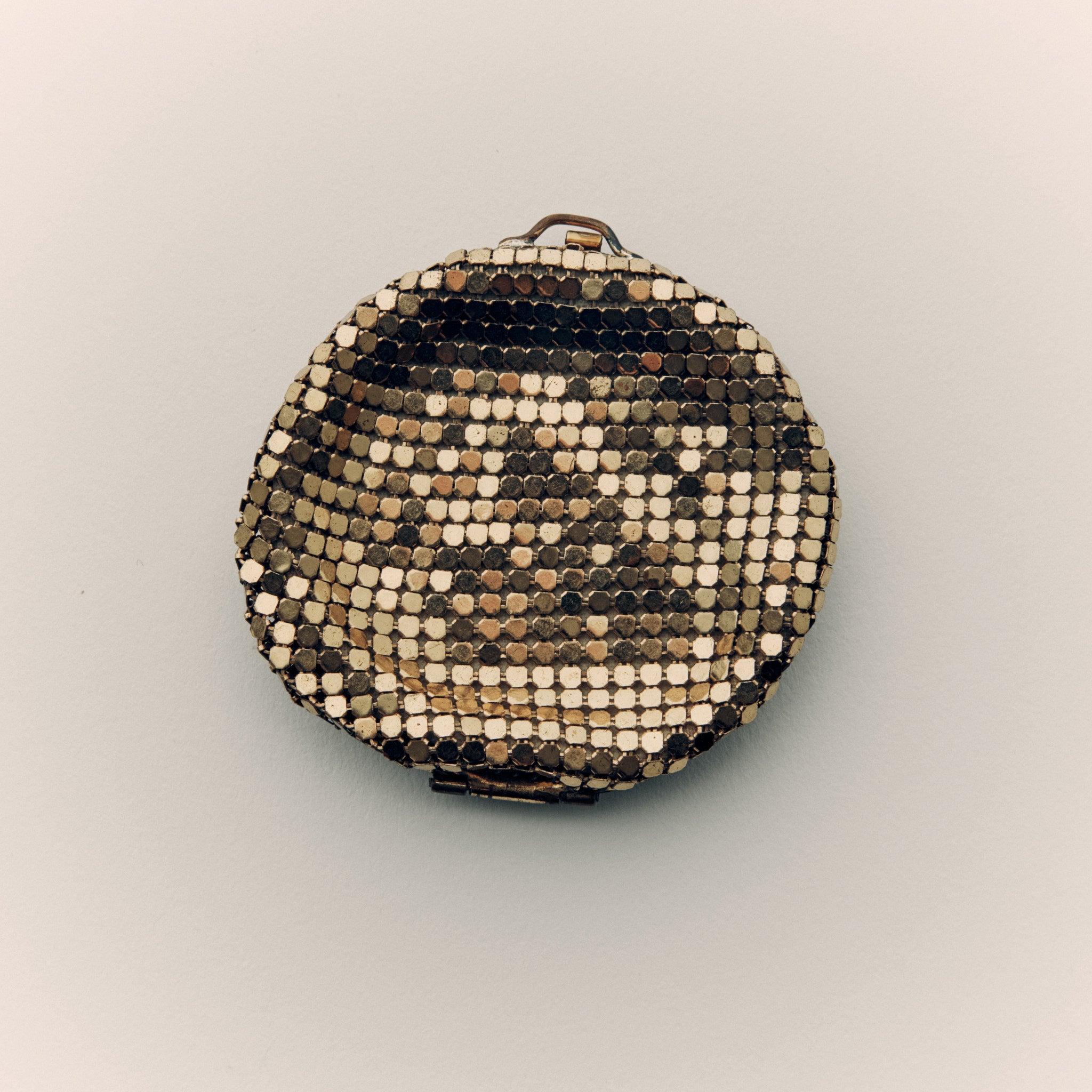 Vintage Evans Metal Mesh Compact Purse