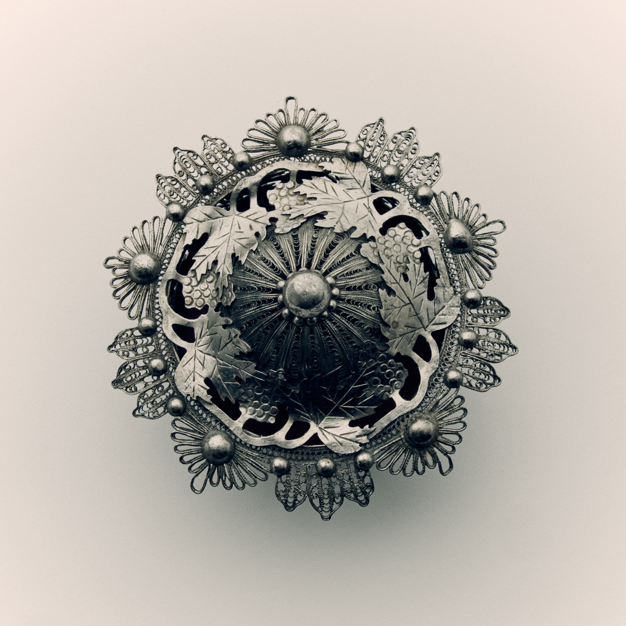 Antique Filigree Jewellery Box